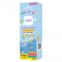 Natures Aid Mini Drops DHA (Omega-3) for infants & children, 50ml (PACK OF 3)