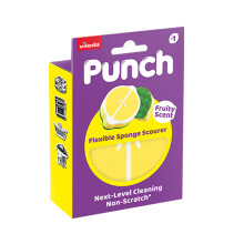 Vileda Punch Lemon Multi Purpose Sponge Scourer