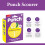 Vileda Vileda Punch Lemon Multi Purpose Sponge Scourer 6