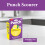 Vileda Vileda Punch Lemon Multi Purpose Sponge Scourer 10