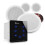 Kitchen and Bathroom Bluetooth Ceiling Speakers - MSLP65 & A100B Wall Amplifier 1