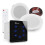Kitchen and Bathroom Bluetooth Ceiling Speakers - MSLP50 & A50B Wall Amplifier 1
