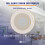 Kitchen and Bathroom Bluetooth Ceiling Speakers - MSLP65 & A100B Wall Amplifier 3