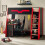 Eagle Single 90cm Gaming Highsleeper Black and Red 1