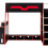 Eagle Single 90cm Gaming Highsleeper Black and Red 4
