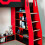 Eagle Single 90cm Gaming Highsleeper Black and Red 6