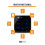 Bluetooth Ceiling Speaker Set - A100B with 4x FCS5 with Fire Hood Installation 10