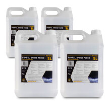 BeamZ Low Fog Machine Fluid Liquid Refill for Ground Mist Effects - FSMF5L