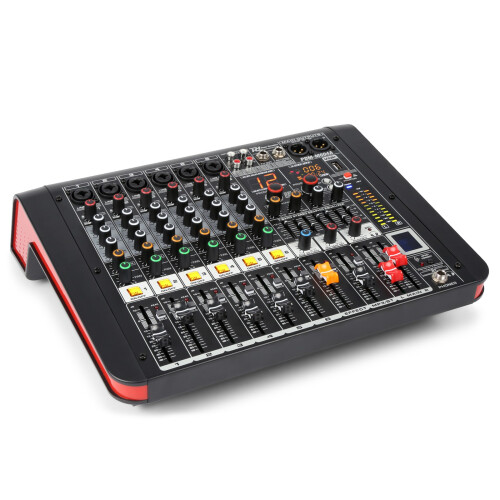Power Dynamics PDM-M604A 6-Channel Mixer Amplifier with Bluetooth for Events