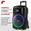 Fenton FT12LED MK2 Portable PA System 700W Wireless Microphone & Bluetooth 2