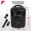 Fenton FT12LED MK2 Portable PA System 700W Wireless Microphone & Bluetooth 8