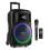 Fenton FT12LED MK2 Portable PA System 700W Wireless Microphone & Bluetooth 1