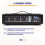 MAX 15" Passive Speaker PA System with PDM-C405A Powered Stage Mixer 7