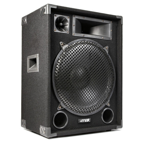 MAX 15" Passive Speaker PA System with PDM-C405A Powered Stage Mixer 1