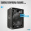 MAX 15" Passive Speaker PA System with PDM-C405A Powered Stage Mixer 3