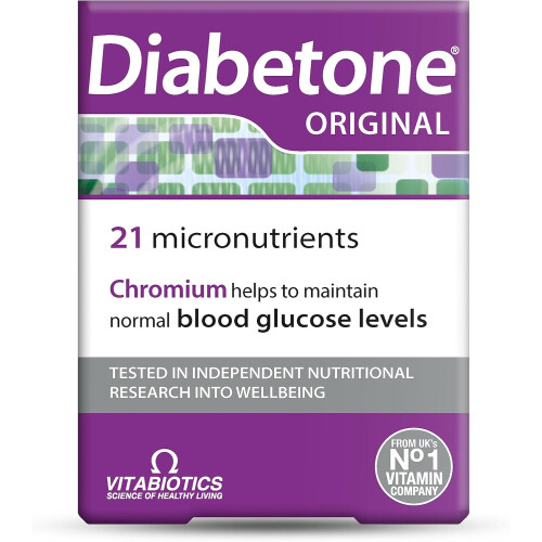 Vitabiotics Vitabiotics, Diabetone, 30 Tablets (PACK OF 3)