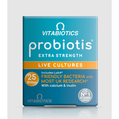 Vitabiotics Vitabiotics Probiotis Extra Strength Live Cultures, 30 Capsules