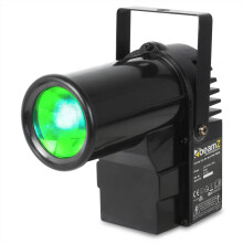 BeamZ PS10W DMX RGBW LED Pinspot Light for Disco Mirror Ball Effects