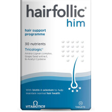 Vitabiotics Hairfollic Him, 30 Tablets