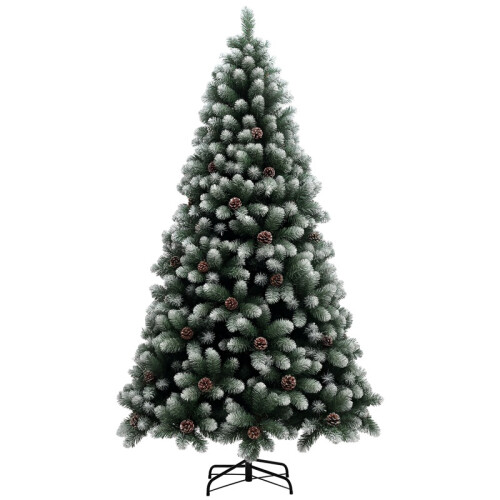 7ft Snow-Dipped Artificial Pine Christmas Tree