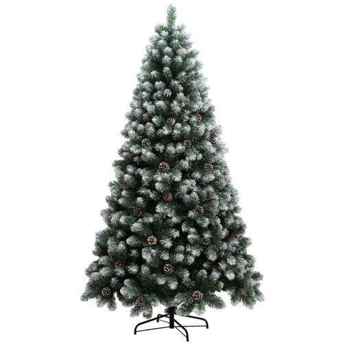 7ft Snow-Dipped Artificial Pine Christmas Tree 1