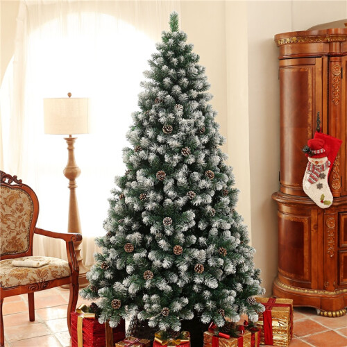 7ft Snow-Dipped Artificial Pine Christmas Tree 2