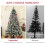 7ft Snow-Dipped Artificial Pine Christmas Tree 7