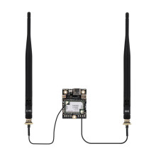 Kit WisBlock Meshtastic Node com Base RAK19003, Nó LoRa RAK4631, Sensores RP2040 e Antena de 868 MHz