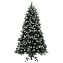 6ft Snow-Dipped Artificial Pine Christmas Tree
