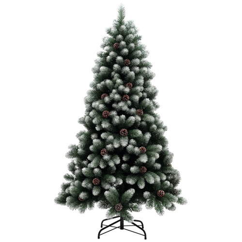 6ft Snow-Dipped Artificial Pine Christmas Tree