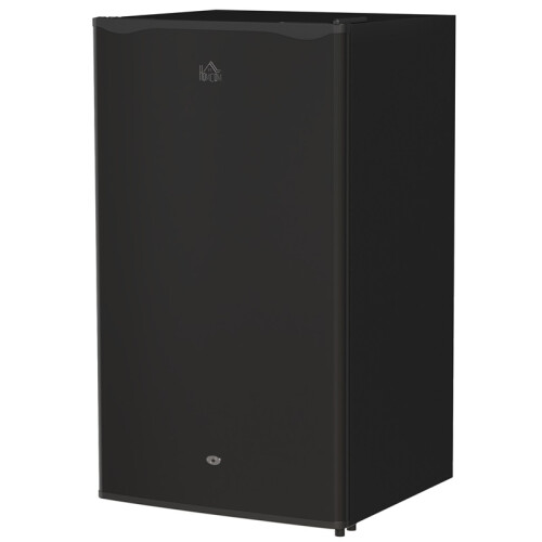 91L Freestanding Under-Counter Fridge with Lock - Black 1
