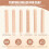 Set of 6 Wood Clay Modeling Pattern Rollers Kit, Clay Rolling Pin Textured Hand Roller Wooden Handle Pottery Tools Set 6