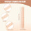 Set of 6 Wood Clay Modeling Pattern Rollers Kit, Clay Rolling Pin Textured Hand Roller Wooden Handle Pottery Tools Set 8