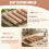 Set of 6 Wood Clay Modeling Pattern Rollers Kit, Clay Rolling Pin Textured Hand Roller Wooden Handle Pottery Tools Set 9