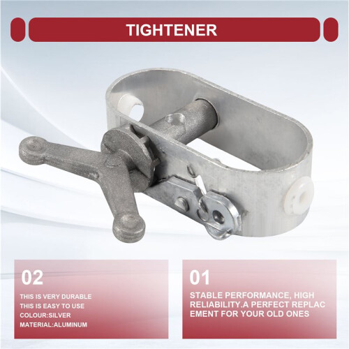 Aluminium Minilierspanner, Handgedraaide Draadspanner, Draadspannerboerderij 1