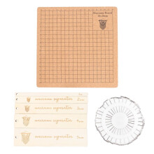 Gör-det-Själv Macrame Kit med Macrame Styrelse och Pins Kit Macrame Tools Macrame Supplies