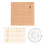 Gör-det-Själv Macrame Kit med Macrame Styrelse och Pins Kit Macrame Tools Macrame Supplies 1