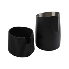Copo de Design de Boca Oblíqua com Ponta e Design de Puxar, Copo de Espuma de Leite de Cor Sólida, Copo de Design de Puxar Anti-Escaldante, 420ml