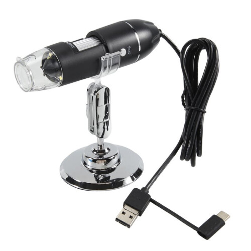 1600X Digital Microscope Camera 3 em 1 USB Portable Elec Microscope para Solda LED Magnifier para Reparo de Telefone Celular