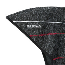(S, Black Melange) Trespaws Windproof Dog Fleece At300 Boomer