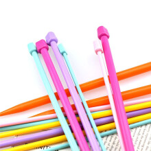 14 Stuks Breinaalden 4 mm-10 mm, Enkele Puntige Plastic Breinaaldenset Extra Lange Rechte Breiset