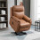 Faux Leather 70 Electric Riser Recliner Chair - Brown 3