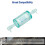 2X 16913 Replacement Filter for Robinair 16900/16910 CoolTechID R-1234yf Discriminator Accessories Filter 7