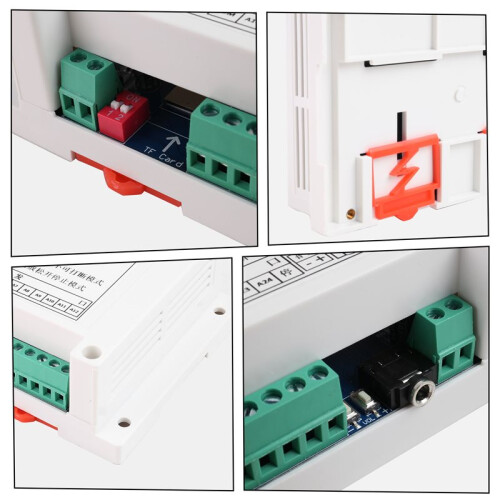 MP3 Playback Module Trigger Playback Board with 12W Power Amplifier Industrial Grade Voice Prompt Switchable Modes 1