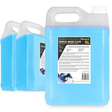 BeamZ ECO Premium Smoke / Fog Machine Fluid (3x5L) Blue Liquid Solution DJ Disco