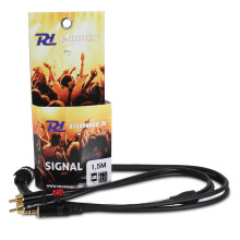 PD Connex 3.5mm Stereo Jack to 2x RCA Male 1.5M Audio Cable - High Quality