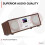 Audizio Avola Internet Radio Speaker System with CD, DAB+ and Bluetooth - White 2