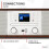 Audizio Avola Internet Radio Speaker System with CD, DAB+ and Bluetooth - White 6