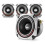 Skytec Titanium Driver Set of 4 - 320W High Power Speaker Diaphragms 1