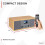 Audizio Avola Internet Radio Speaker System with CD, DAB+ and Bluetooth - Bamboo 8